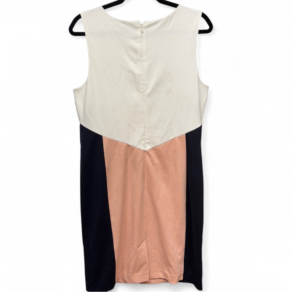 Ann Taylor Factory Colorblock Sheath Dress, Size 12 - Picture 9 of 10